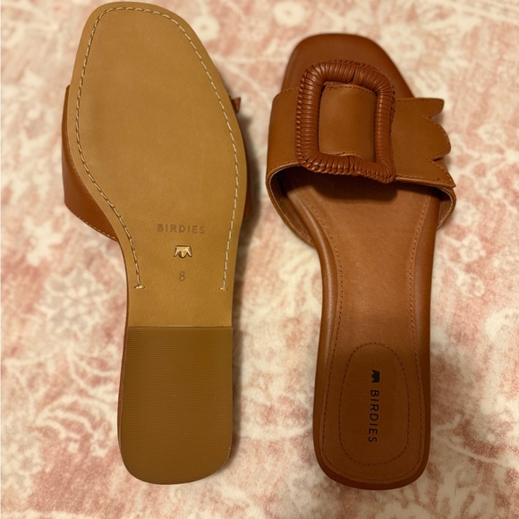 NWOT Birdies The Kiwi Leather Sandals - Picture 5 of 6